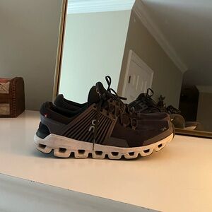 Women OnCloud Black/Gray Athletic Shoes